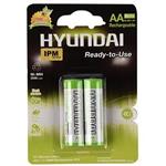 Hyundai NI-MH Rechargeable AA Battery Pack Of 2