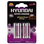 Hyundai Premium Alkaline AAA Battery Pack Of 4