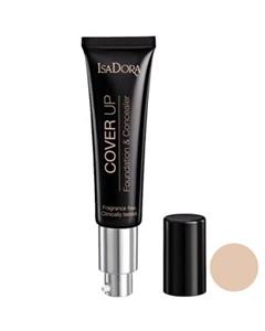 کرم پودر و کانسیلر ایزادورا سری Cover Up مدل Classic Cover 64 Isadora Cover Up Classic Cover 64 Foundation And Concealer