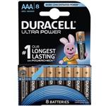 Duracell Ultra Power Duralock With Power Check AAA Battery Pack Of 8