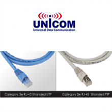 کابل یونی کام 60 سانتی متر یو تی پی CAT-5e Unicom 60cm (2FT) Molded CAT-5e UTP Stranded Patch Cord