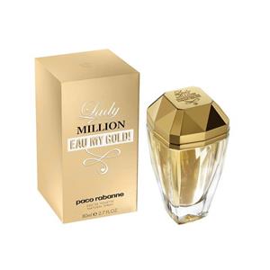 ادوپرفیوم زنانه پاکو رابان مدل Lady Million My Gold حجم 80 میل LADY MILLION MY GOLD FOR WOMEN 80ml 