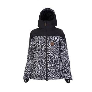 Rip Curl sgjbs44284 RIPCURL HARMONY GUM PRINTED JKT JET BLACK XS 