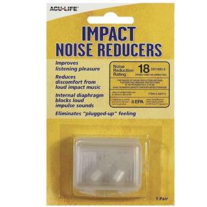 گوش گیر کاهش دهنده نویز Acu-Life Acu-Life Impact Noise Reducers Ear Plugs Sound Filter Ear Plugs