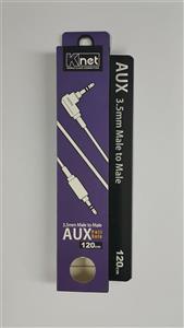 Knet AUX Cable 3.5mm 120cm Pull Safe