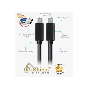 Promate uniLink-CC Premium USB 3.1 Type-C to Type-C Cable 