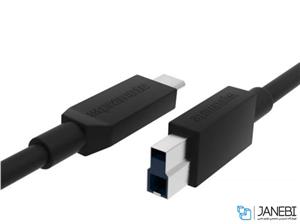 کابل تایپ سی پرومیت مدل UniLink-CB Promate uniLink-CB Premium New USB 3.1 Type-C to USB-B Printer Cable