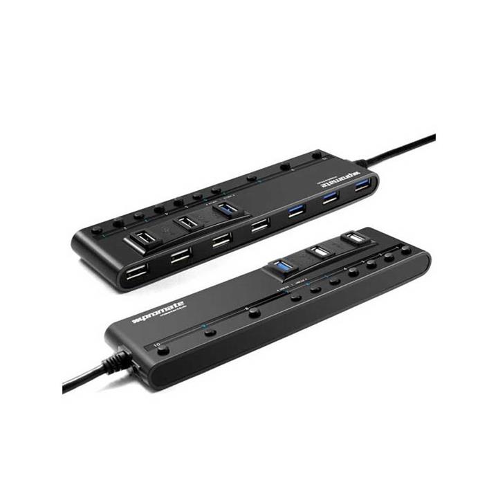 Promate masterHub High Performance 10-port USB Hub