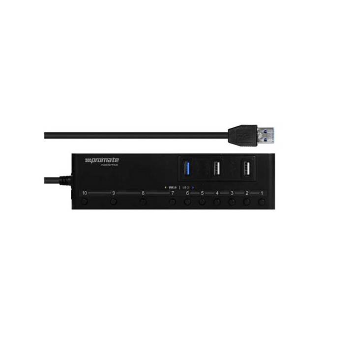 Promate masterHub High Performance 10-port USB Hub