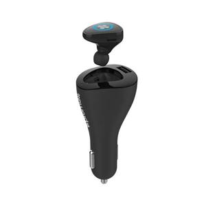 هدست بلوتوث شارژر فندکی پرومیت Promate Aria Headset And Car Charger Mini Wireless 