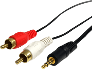کابل تبدیل صدا به K-NET RCA Knet AUX Cable 3.5mm 150cm