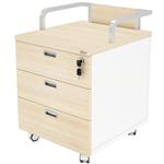 Mohitara Quick 9086N-0105 Wheeled Drawer Filing Cabinet