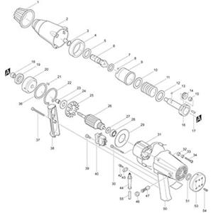 اچار بکس برقی درایو 3 4 اینچ ماکیتا مدل 6906 