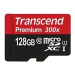 Transcend MicroSDXC Class 10 UHS-I 300x Memory Card 128GB