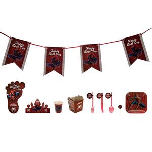 پک جشن تولد طرح Spiderman Spiderman Birthday Party Pack