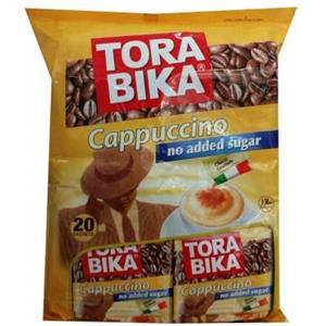 کاپوچینو رژیمی بدون شکر تورابیکا Torabika بسته 20 عددی