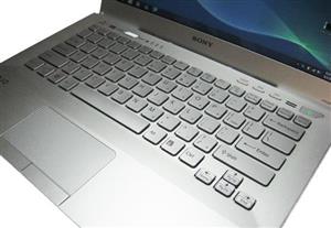 Keyboard Full Panel SONY VAIO SA Silver