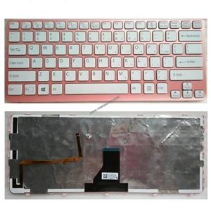 Keyboard Sony Vaio SVE14 - بافریم کیبورد لپ تاپ سونی مدل SVE14