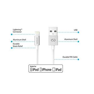 Naztech Braided Lightning Cable TPE 