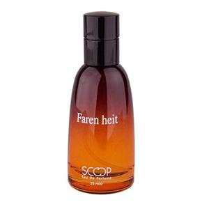 عطر جیبی مردانه اسکوپ مدل Faren Heit حجم 25 میلی لیتر Scoop Faren Heit Eau De Parfum for Men 25ml