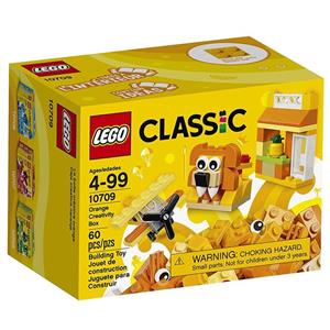 لگو سری Classic مدل Orange Creativity Box 10709 Classic Orange Creativity Box 10709 Lego