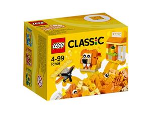 لگو سری Classic مدل Orange Creativity Box 10709 Classic Orange Creativity Box 10709 Lego