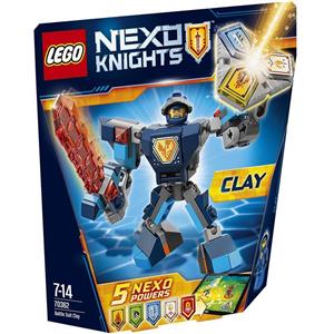 لگو سری Nexo Knights مدل Battle Suit Clay 70362 Nexo Knights Battle Suit Clay Lego 70362