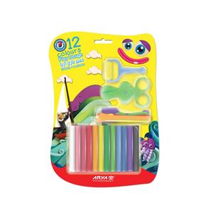 خمیر بازی آریا مدل 10 رنگ وکیومی با ابزار کد 1023