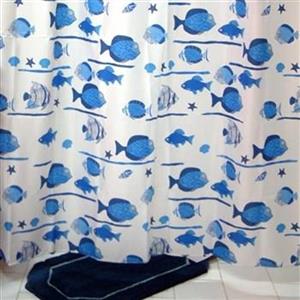 پرده حمام فرش مریم مدل Sadaf - سایز 180 × 180 سانتی متر Farsh Maryam Sadaf Shower Curtain - Size 180 X 180 cm