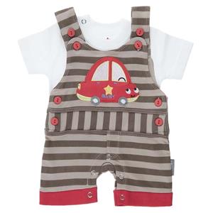 ست لباس پسرانه آدمک مدل 2103001N Adamak 2103001N Baby Boy Clothing Set
