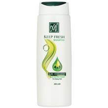 شامپو مای مدل Keep Fresh حاوی عصاره آلوئه ورا مناسب موهای چرب 400 میل My Keep Fresh Aloevera Extract Shampoo For Greasy Hair 400ml