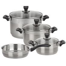 سرویس پخت و پز 7 پارچه هاس جوهر مدل Yaprak Hascevher Yaprak Cookware Set 7 Pieces