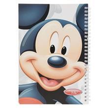 دفتر مشق کلیپس طرح میکی موس Clips Mickey Mouse Design Homework Notebook