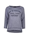 Superdry پلیور یقه گرد زنانه HARBOUR STRIPE GRAPHIC