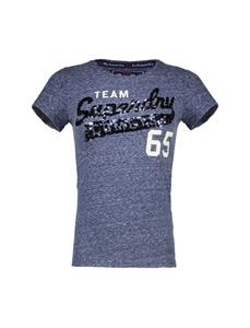 Superdry تی شرت نخی یقه گرد زنانه SEQUIN TEAM COMETS 