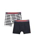 Superdry شورت نخی مردانه بسته 2 عددی Sport Stripe Boxers Double Pack