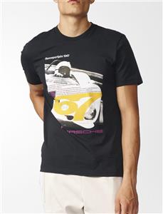 Adidas Originals تی شرت نخی مردانه Camiseta Graphic Porsche Race 