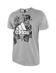 Adidas Performance تی شرت نخی یقه گرد مردانه Badge of Sports