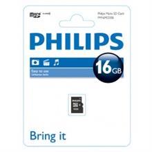 کارت حافظه میکرو اس دی اچ سی فیلیپس 16 گیگابایت کلاس Philips MicroSDHC Card 10 