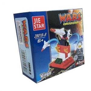 لگو جنگی جی استار 43 قطعه مدل موشک زن virgo