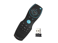 پرزنتر آی می مدل ای 8 دارای کیبورد بی سیم و ایرماوس A8 Mermaid Wireless Keyboard Air Mouse Remote Controller