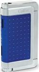 فندک  Colibri Abyss Lighter Metallic Blue & Polished Chrome Finish (QTR159004)