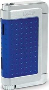 فندک  Colibri Abyss Lighter Metallic Blue & Polished Chrome Finish (QTR159004) 