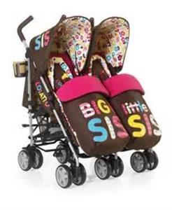 کالسکه عصایی دو قلو کزاتو Cosatto Supa Dupa Twin - Big & Little Sis