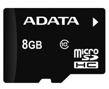 کارت حافظه MicroSD Card ADATA 8GB Class 10 Adata MicroSD Card 8GB Class 10