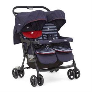 Joie aire on sale twin nautical navy