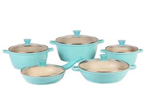 سرویس پخت و پز 10 پارچه هاردستون مدل CSD8110C Hardstone CSD8110C Cookware Set 10 Pieces