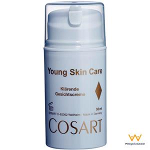 کرم شفاف کننده پوست صورت کوزارت مدل Young Skin Care حجم 50 میلی لیتر Cosart Young Skin Care Lightening Cream 50ml