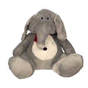 عروسک تینی وینی مدل Gray Elephant ارتفاع 100 سانتی متر Tiny Winy Gray Elephant Doll Height 100 Centimeter