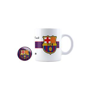 مجموعه ماگ و پیکسل لومانا مدل بارسلونا L0439 Lomana Barcelona L0439 mug and Badge pin bundle